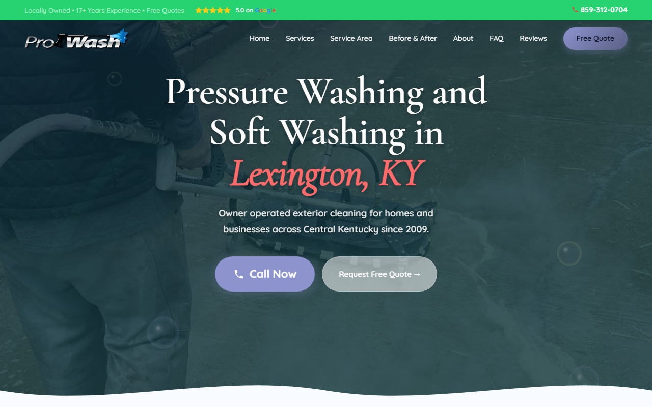 Classic website theme